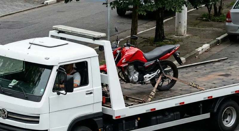 Reboque de moto em Marília – guincho especializado para motocicletas